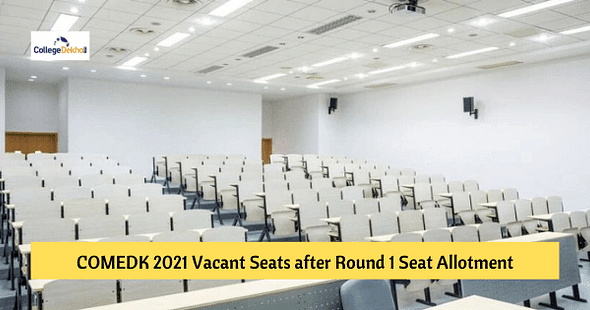 COMEDK 2021 Vacant Seats after Round 1 Seat Allotment