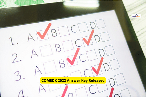 COMEDK 2022 Answer Key Released: Link to Download Official Key, Raise Objections