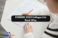 COMEDK 2025 Colleges List Rank Wise
