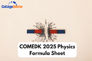 COMEDK 2025 Physics Formula Sheet