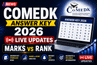 COMEDK Answer Key 2026 Live Updates: Download Link on May 16; Marks vs Rank Prediction