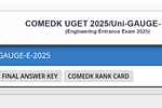COMEDK Rank Card 2025 Released