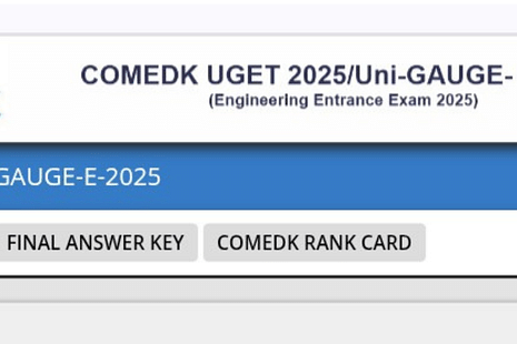 COMEDK Rank Card 2025 Released