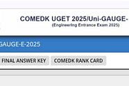 COMEDK Rank Card 2025 Released: Download link activated