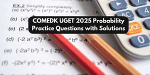 COMEDK UGET 2026 Probability Practice Questions with Solutions
