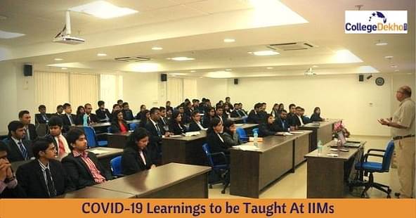 Learnings from COVID to be Included in IIM Syllabus