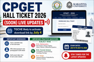 CPGET Hall Ticket 2026 (OUT) Live Updates: TGCHE Activates Download Link; Important Practice Questions Subject-wise
