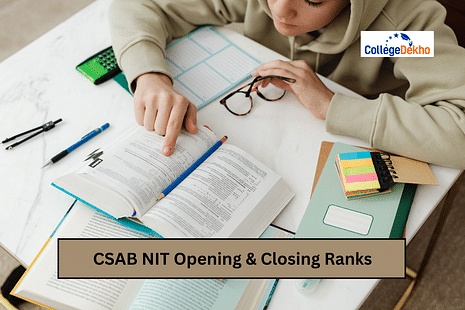 CSAB NIT Opening & Closing Ranks 2024