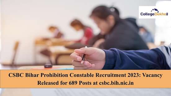 CSBC Bihar Prohibition Constable Recruitment 2023