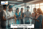 CSIR NET EWS Category Cutoff December 2025