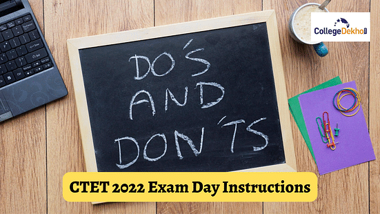 CTET 2022 Exam Day Instructions