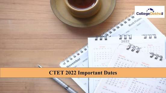 CTET 2022 Important Dates