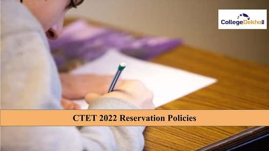 CTET 2022 Reservation Policies