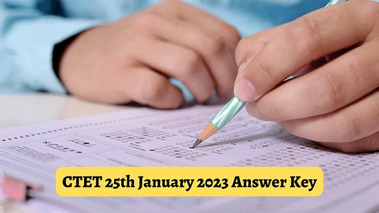 CTET 25th January 2023 Answer Key
