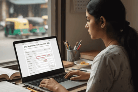 CTET Application Form Correction 2026 Open
