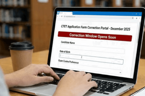 CTET Application Form Correction February 2026