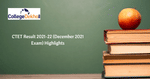 CTET Result 2021-22 Highlights: Total number of candidates qualified, pass percentage