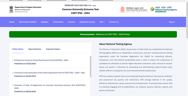 CUET PG Admit Card 2024 Expected Release Time