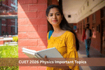 CUET 2026 Physics Important Topics