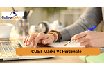 CUET Marks vs Percentile