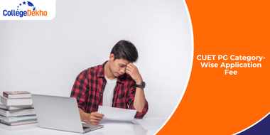CUET PG 2026 Category-Wise Application Fee