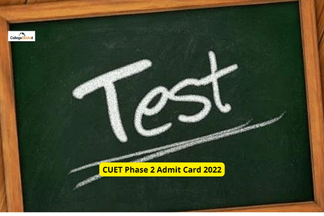 CUET Admit Card 2022 (Released)Phase 2 Live: NTA has released Hall Ticket for August 4, 5, 6 Exams Shortly at cuet.samarth.ac.in