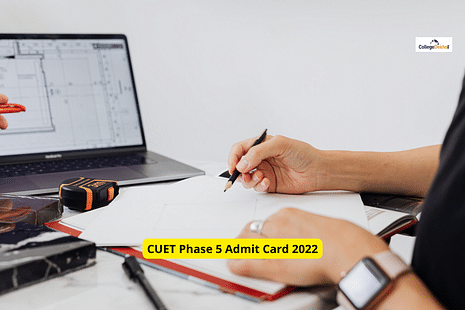 CUET Phase 5 Admit Card 2022: Direct Download Link, Exam Schedule, Instructions