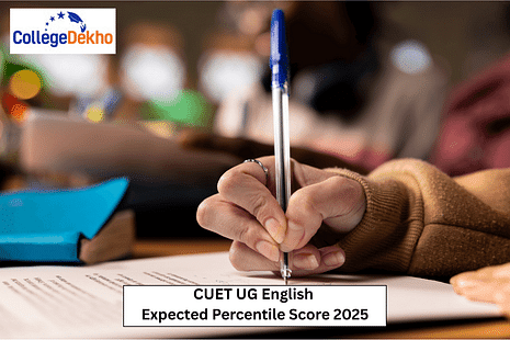 CUET UG English Expected Percentile Score 2025