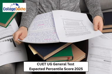 CUET UG General Test Expected Percentile Score 2025