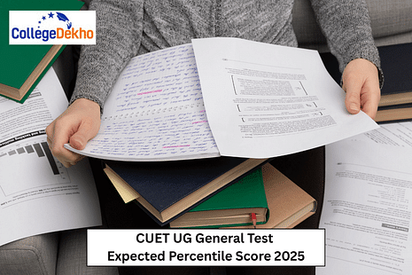 CUET UG General Test Expected Percentile Score 2025