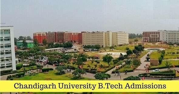 Chandigarh University (CU) Invites Applications for B.Tech 2018