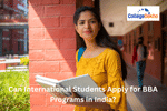 Can international students apply for BBA programs in India