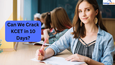 Can We Crack KCET in 10 Days?