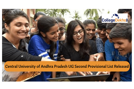 Central University of Andhra Pradesh UG Second Provisional List Released: Download PDF of Merit List for All Courses