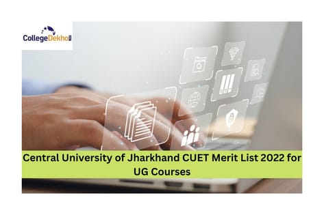 Central University of Jharkhand CUET Merit List 2022 for UG Courses ...