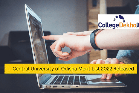 Central University of Odisha Merit List 2022 Released: Link to Download PDF for all Courses