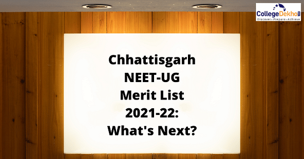 Chhattisgarh NEET MBBS 2021 22 Merit List Released Check Your