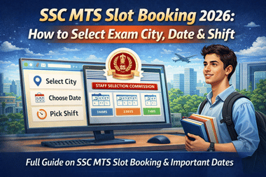SSC MTS Slot Booking 2026