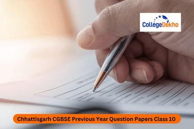 Chhattisgarh CGBSE Previous Year Question Papers Class 10 with Solutions