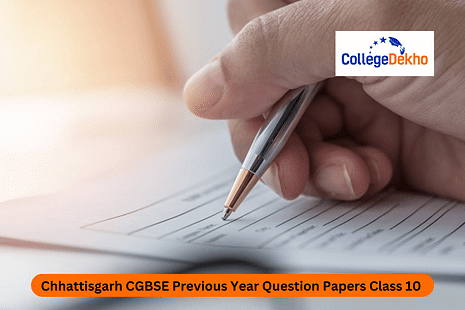 Chhattisgarh CGBSE Previous Year Question Papers Class 10 with Solutions