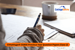 Chhattisgarh CGBSE Previous Year Question Papers Class 12 with Solutions