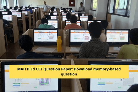MAH B.Ed CET Question Paper 2022 (Available): Download memory-based question