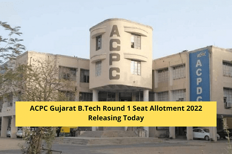 ACPC Gujarat B.Tech Round 1 Seat Allotment 2022 Released