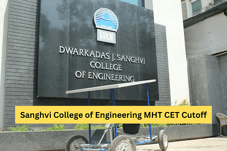 Sanghvi College of Engineering MHT CET Cutoff: Check Previous Year Cutoff for B.Tech Admission
