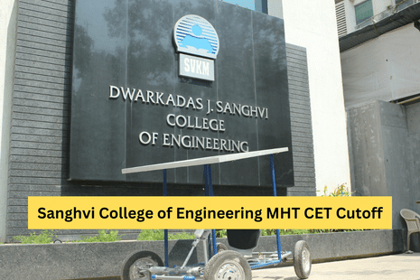 Sanghvi College of Engineering MHT CET Cutoff: Check Previous Year Cutoff for B.Tech Admission