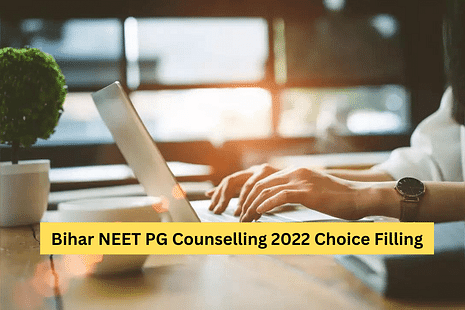 Bihar NEET PG Counselling 2022 Choice Filling: Check dates, and process