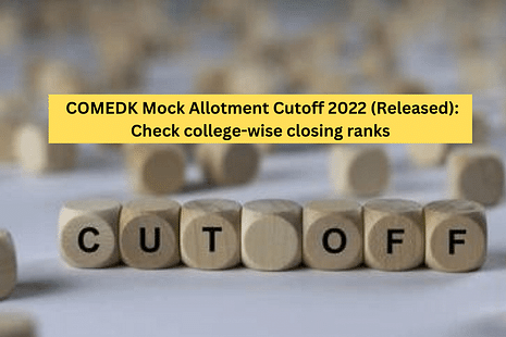 COMEDK Mock Allotment Cutoff 2022 (Released): Check college-wise closing ranks