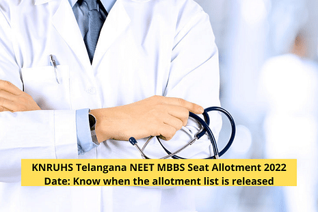 KNRUHS Telangana NEET MBBS Seat Allotment 2022 Date: Know when the allotment list is released