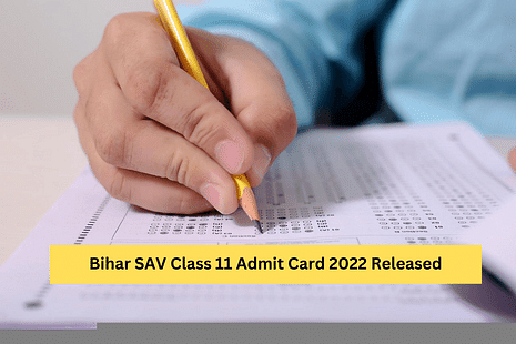 Bihar SAV Class 11 Admit Card 2022 Released: Check the direct link