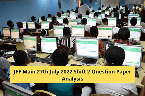 JEE Main 27th July 2022 Shift 2 Question Paper (Available): Download Memory-Based Questions